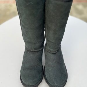 UGG Black Boots 5845 Classic Tall Wool Size 5